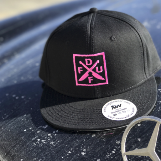 Chef Brian Duffy Pink Cross Knives Hat Chef Brian Duffy Pink Cross Knives Hat