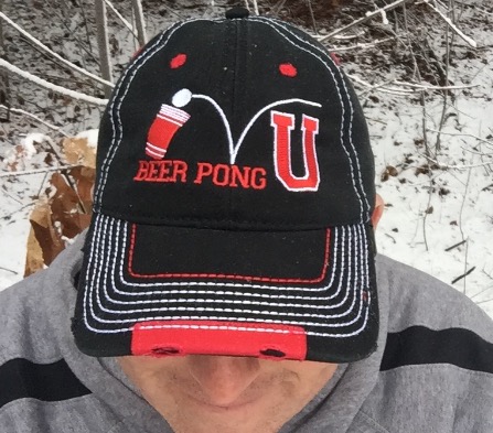 Beer Pong U Distressed Hat Beer Pong U Distressed Hat