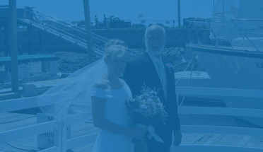Wedding boat charters