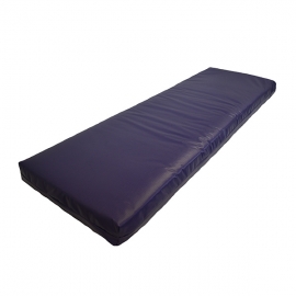 CORNERSTONE SEWN BLUE VINYL MATTRESS
