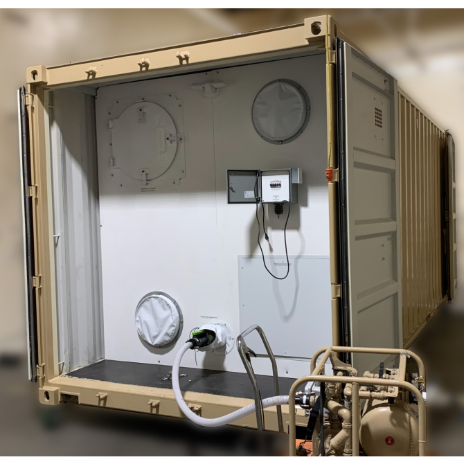 P2 Mission Solutions (P2MS) - 3K Gallon Containerized Source Water Storage - Chem/Bio Protected