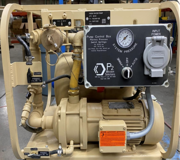 P2 Mission Solutions (P2MS) - Fresh Water Pump (FWP)