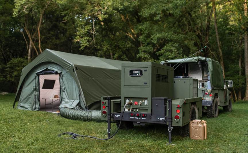 UTS Systems: XGT Trailer-Mounted Generator