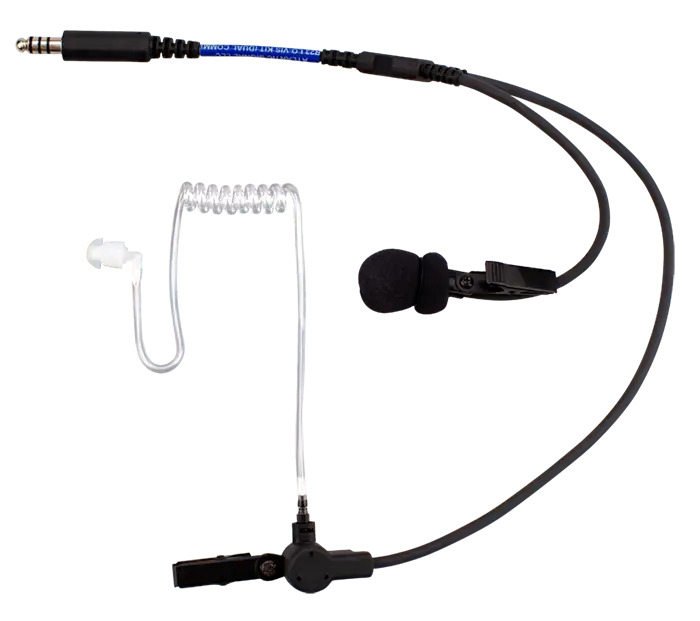 Atlantic Signal - Lo Vis R23 Single Comm Ruggedized Earpiece