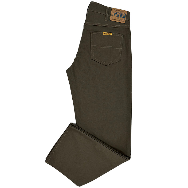 Relaxed Fit Jeans Rigid Olive