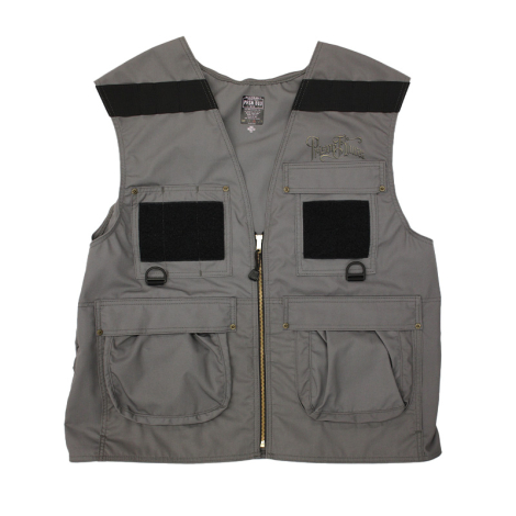 Fishing Vest, Dark Grey, Size M - 5XL
