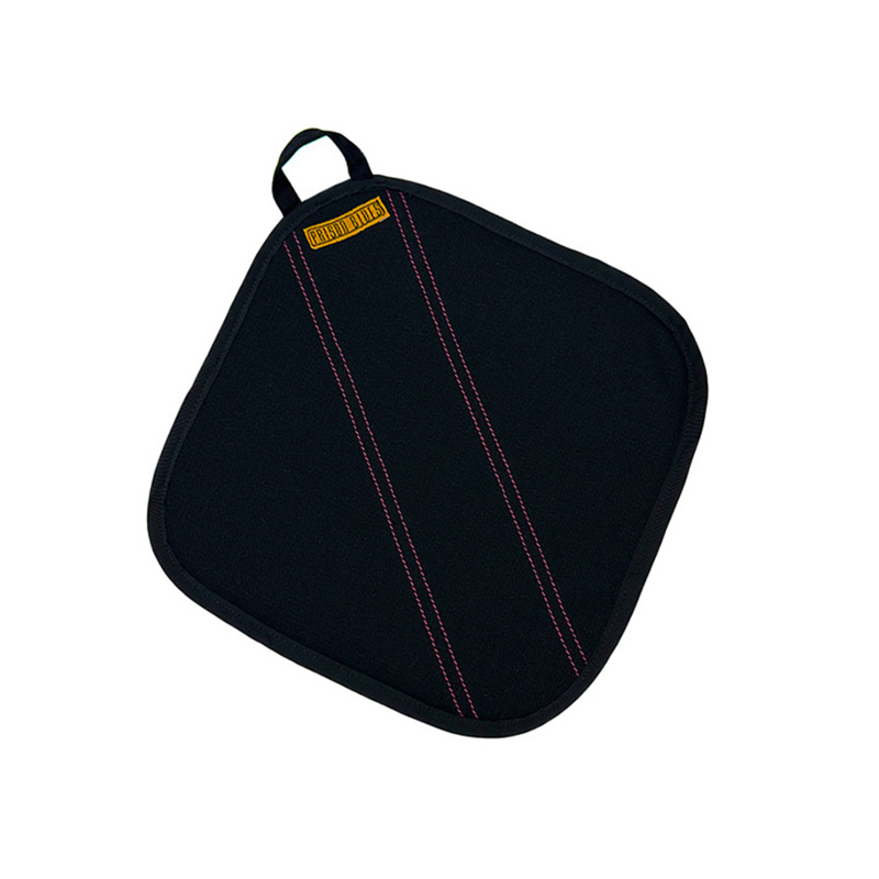 Large Hot Pad Black Denim