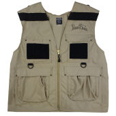 Fishing Vest, Khaki, Size M - 5XL