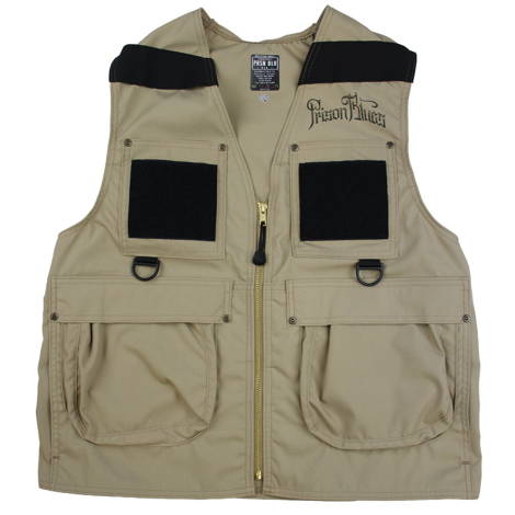 Fishing Vest, Khaki, Size Small