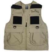 Fishing Vest, Khaki, Size Small