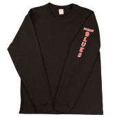 Long Sleeve T-Shirt w/White and Scarlet Red Prison Blues