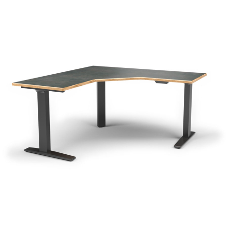 Wildwood Electric Adjustable Angled Workstation, 24