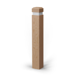Wood Bollard - Square