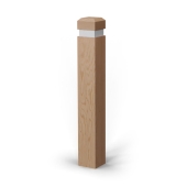 Wood Bollard - Square