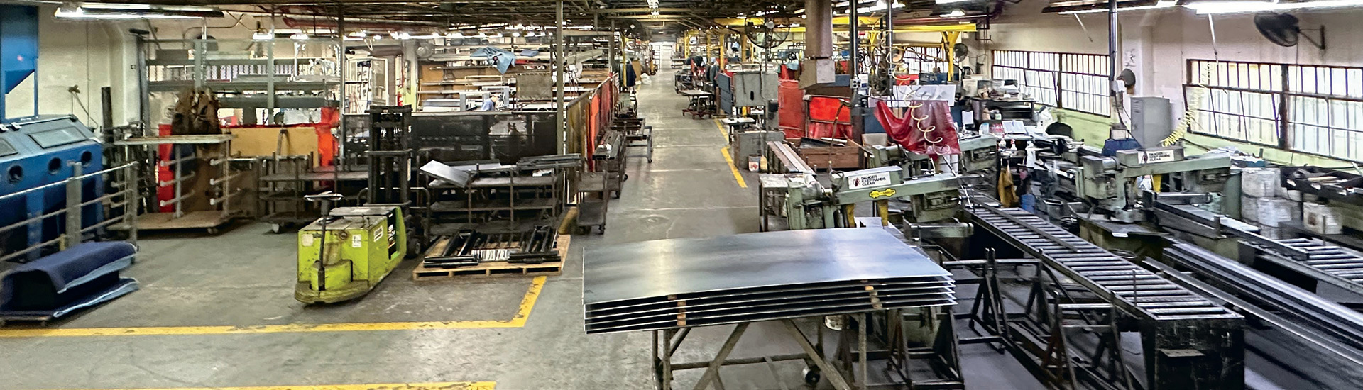 Metal Manufacturing page banner