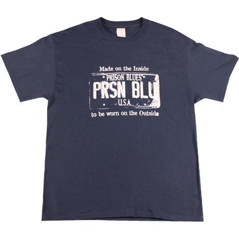 T-shirt w/White USA Plate Logo