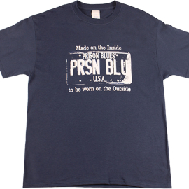 T-shirt w/White USA Plate Logo