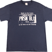 T-shirt w/White USA Plate Logo