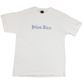 T-Shirt w/Brilliant Silver and Royal Blue Metal classic Logo