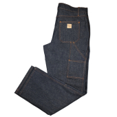 Women's Mid-Rise Double Knee Jeans w/out buttons Rinsed Blue