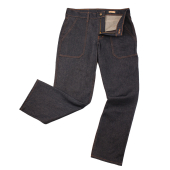 Women's Mid-Rise Utility Jeans Rinsed Blue