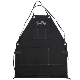 Work Apron Rinsed Black w/Cross-Back Straps - Script Logo Work Apron Rinsed Black w/Cross-Back Straps - Script Logo