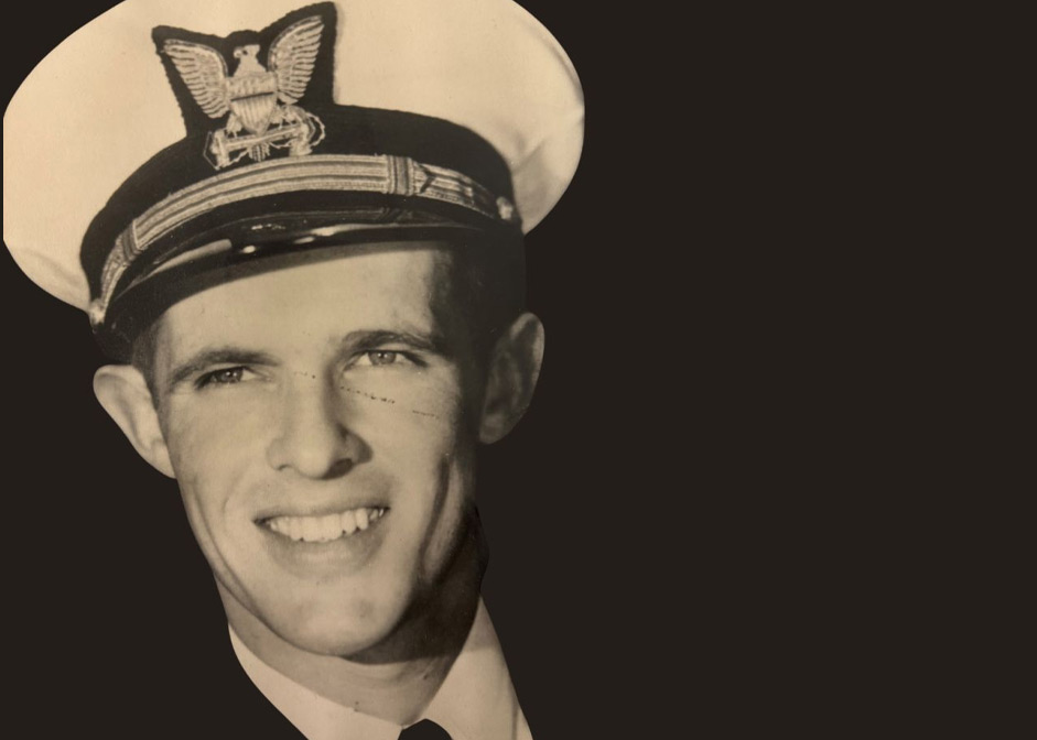 Stephen J. Connolly III in naval uniform