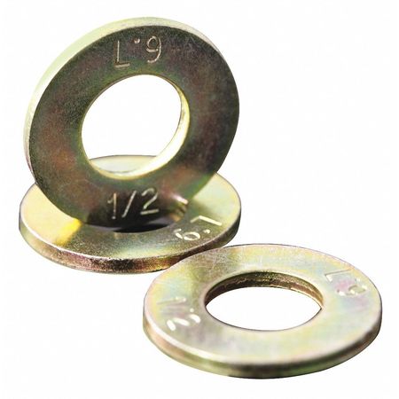 FLAT WASHER;BOLT 3/8;STL;13/16 OD;PK100