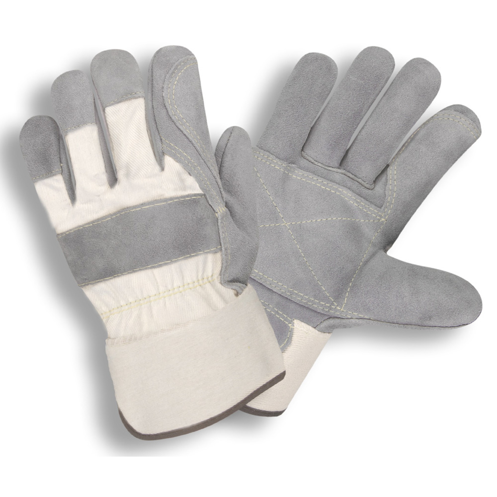 Palm; Cowhide; Side Split; Double Palm: #1051-Cordova Safety Products