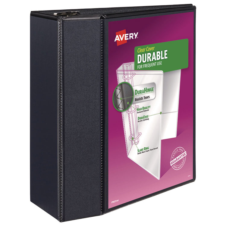 Durable View Binder With Durahinge And Ezd Rings, 3 Rings, 5