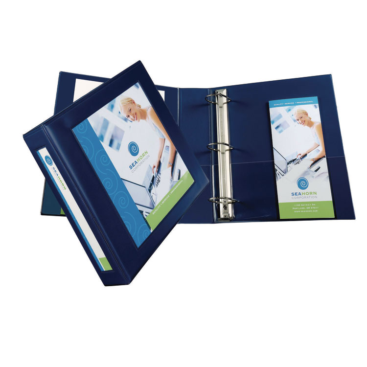 Framed View Heavy-Duty Binders, 3 Rings, 2