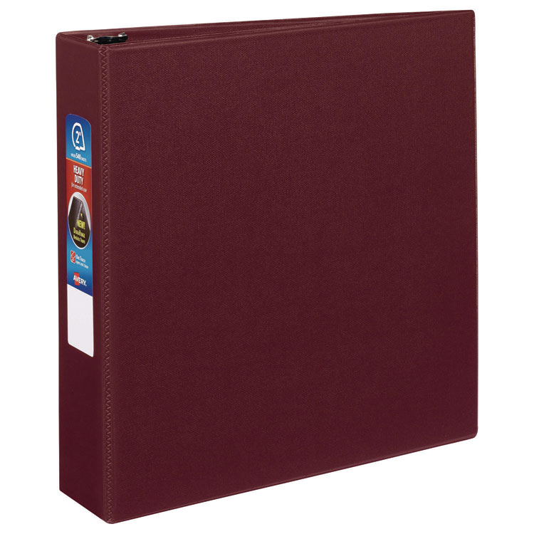 Heavy-Duty Non-View Binder With Durahinge And One Touch Ezd Rings, 3 Rings, 2