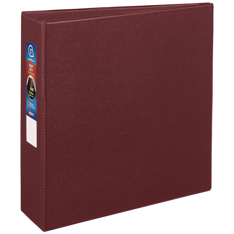 Heavy-Duty Non-View Binder With Durahinge And Locking One Touch Ezd Rings, 3 Rings, 3