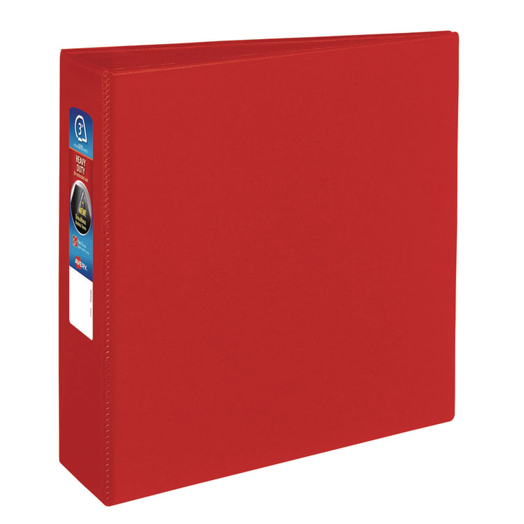 Heavy-Duty Non-View Binder With Durahinge And Locking One Touch Ezd Rings, 3 Rings, 3