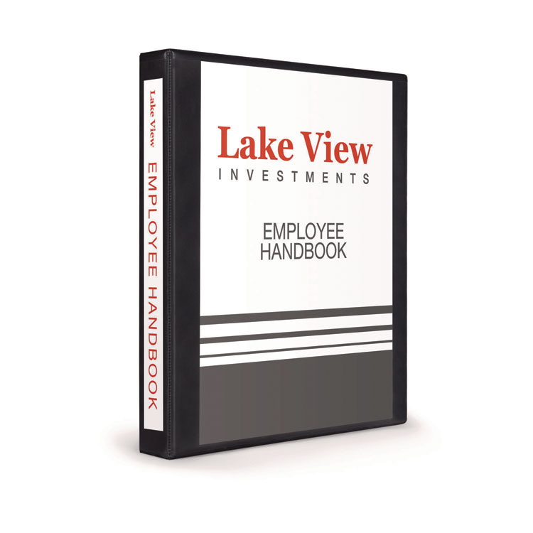 Heavy-Duty View Binder With Durahinge And One Touch Ezd Rings, 3 Rings, 1