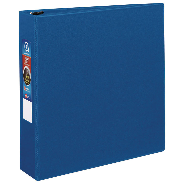 Heavy-Duty Non-View Binder With Durahinge And One Touch Ezd Rings, 3 Rings, 2