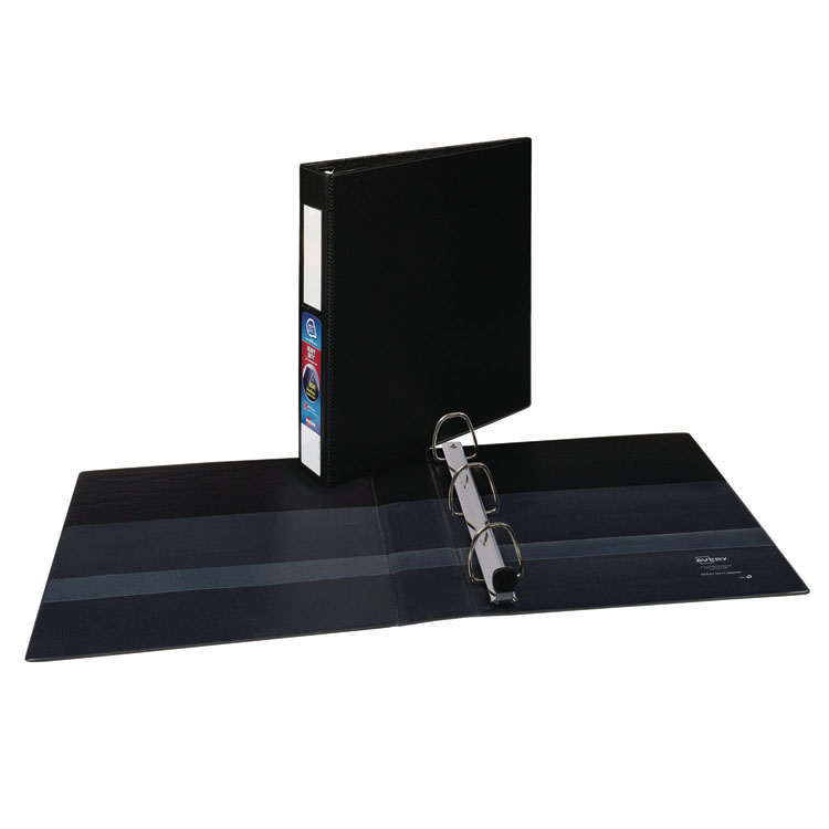 Heavy-Duty Non-View Binder With Durahinge And One Touch Ezd Rings, 3 Rings, 1.5
