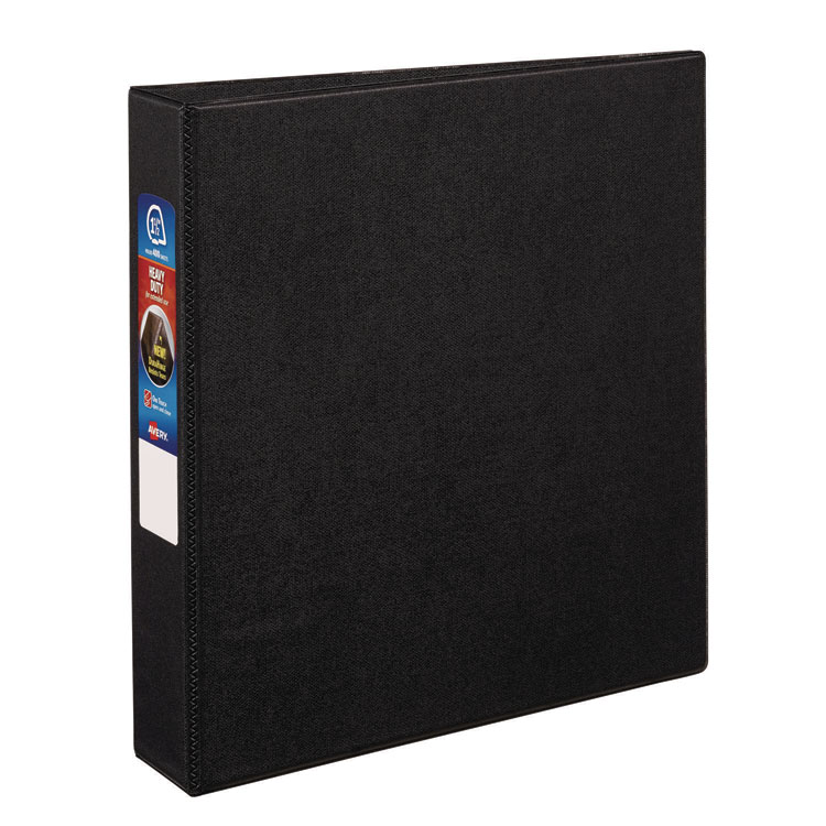 Heavy-Duty Non-View Binder With Durahinge And One Touch Ezd Rings, 3 Rings, 1.5
