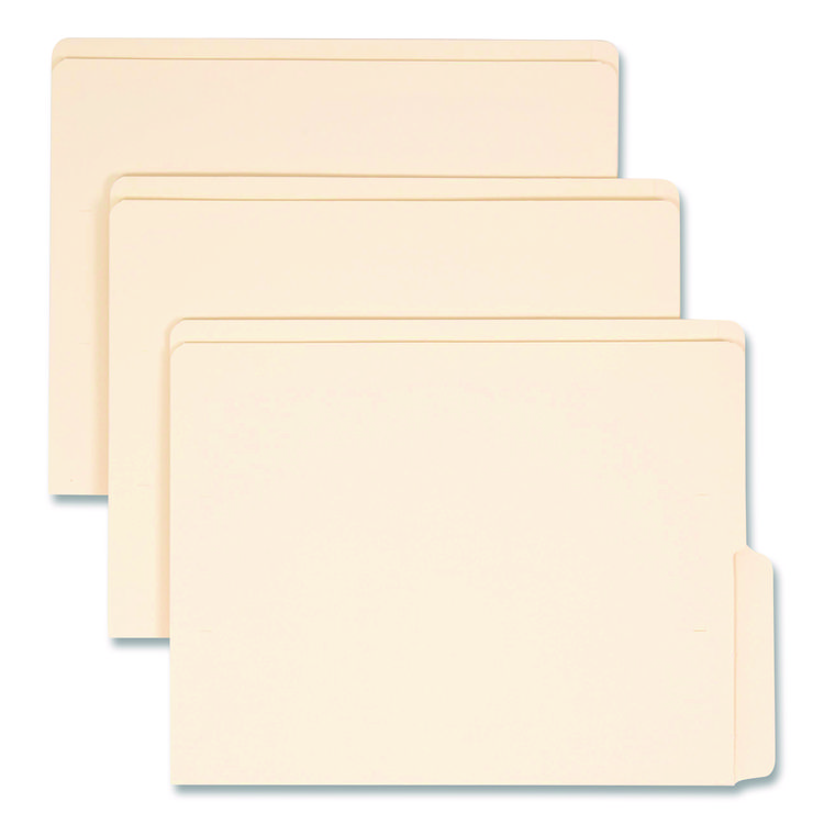 Heavyweight Manila End Tab Folders, 9