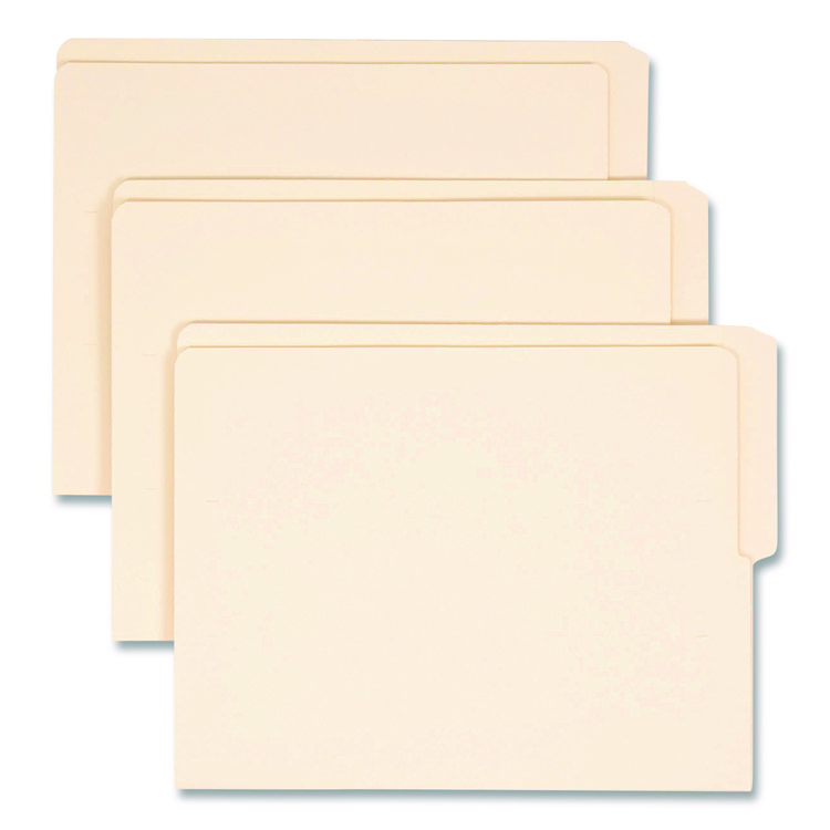 Heavyweight Manila End Tab Folders, 9