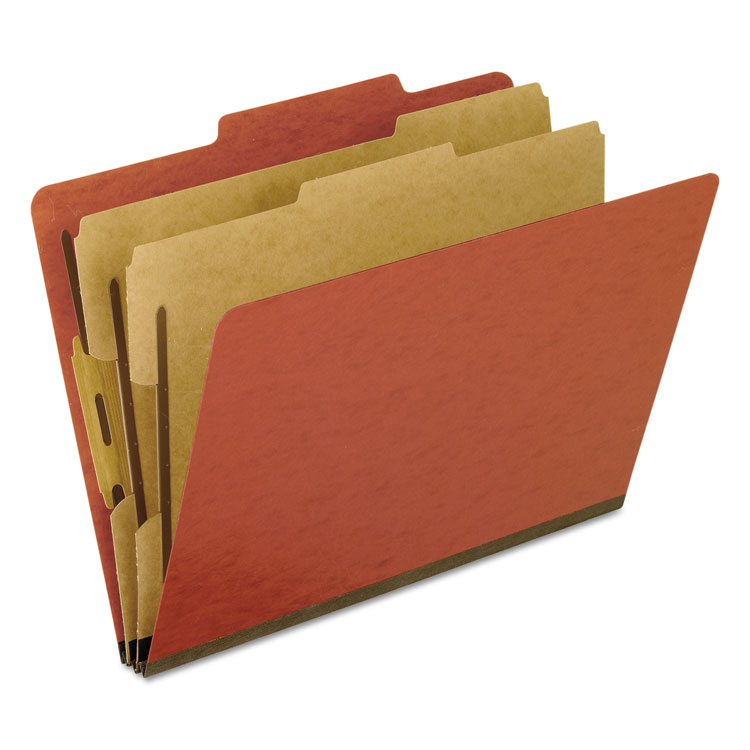 Six-Section Pressboard Classification Folders, 2