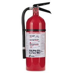 Kidde Pro 210 21005779 Consumer Fire Extinguisher; 4 lb Capacity; Mono-Ammonium Phosphate Extinguish Agent