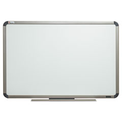 SKILCRAFT Total Erase White Board, 24 x 18, White Surface, Silver Titanium Frame