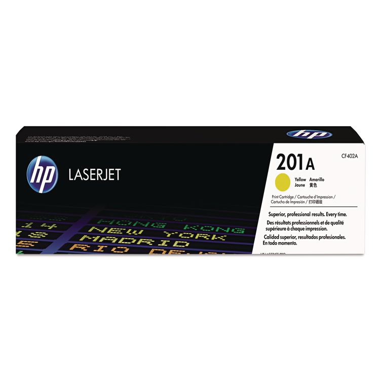 HP 201a, (cf402a) Yellow Original Laserjet Toner Cartridge