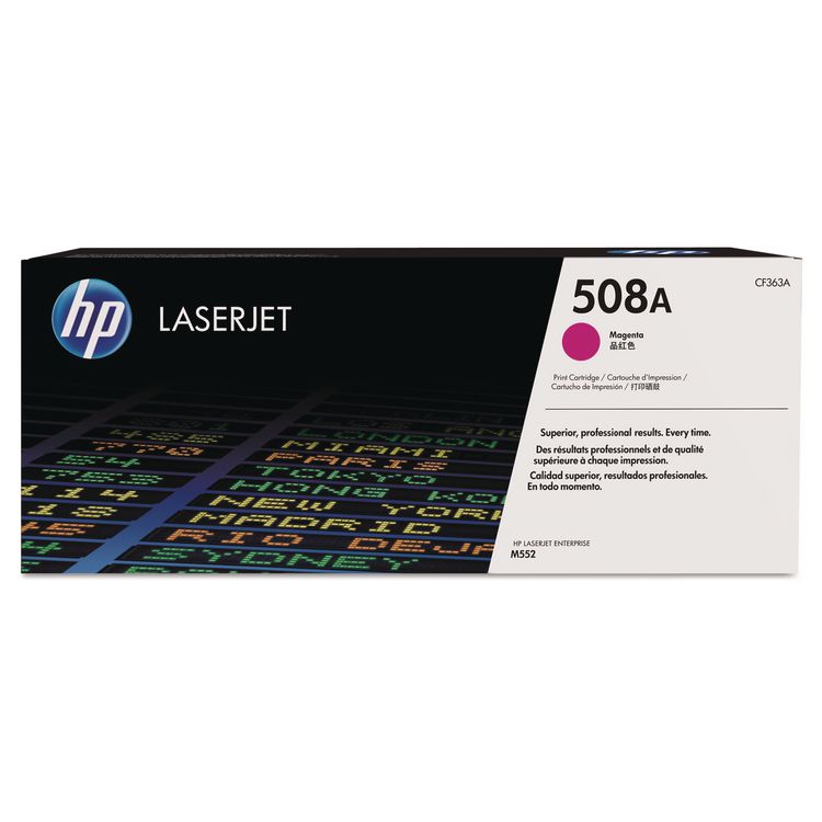 HP 508a, (cf363a) Magenta Original Laserjet Toner Cartridge