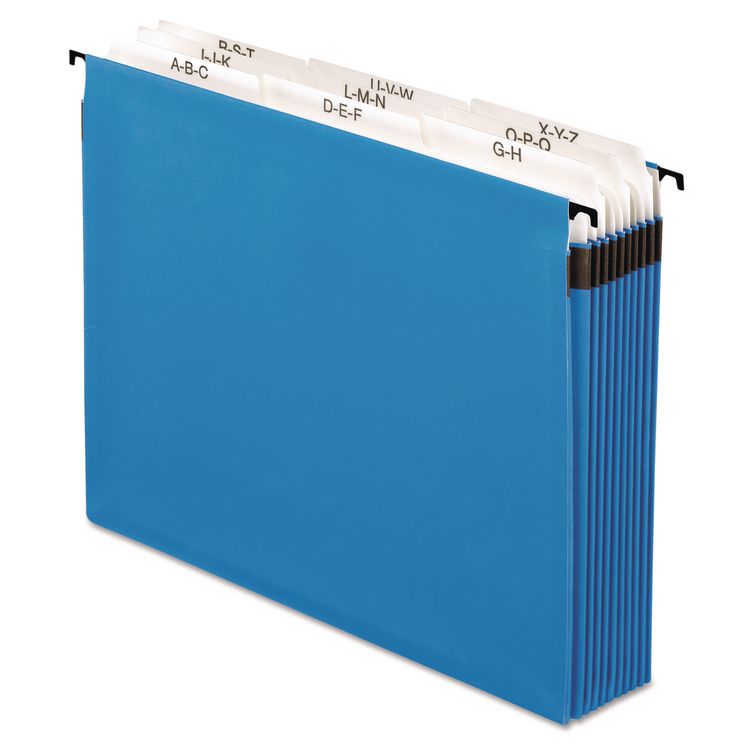 SureHook Nine-Section Hanging Folder, 9 Sections, 5.25