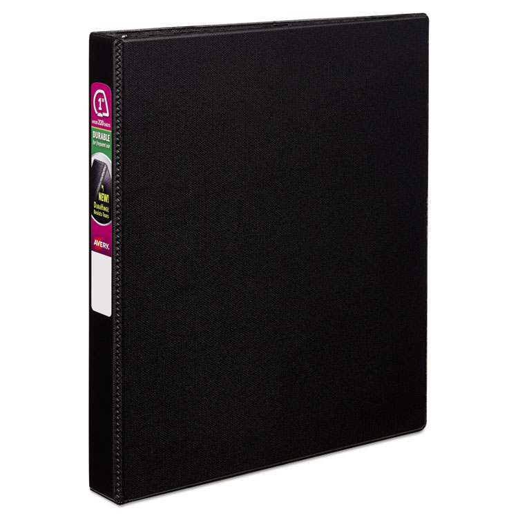 Durable Non-View Binder With Durahinge And Slant Rings, 3 Rings, 1