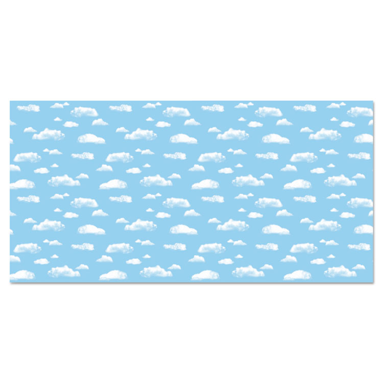 Fadeless Designs Bulletin Board Paper, Clouds, 48