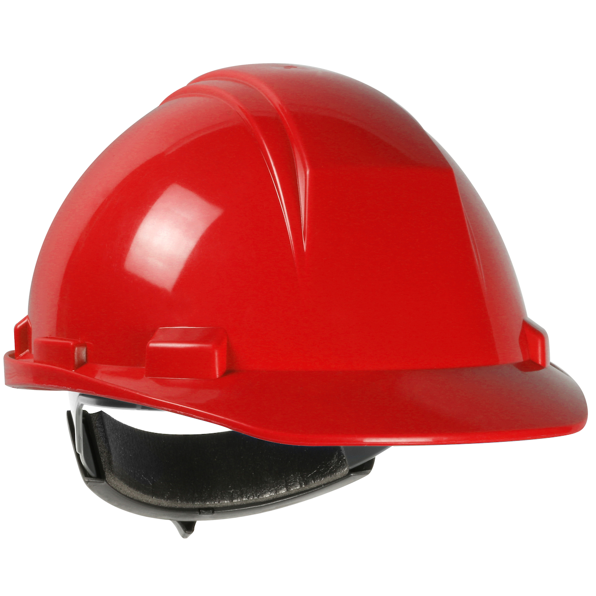 Type II, Cap Style Hard Hat with HDPE Shell, 4-Point Textile Suspension and Wheel Ratchet Adjustment