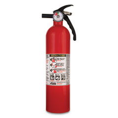 Kidde FA110G Series 466142MTL Home Fire Extinguisher; 2.5 lb Capacity; Mono-Ammonium Phosphate Extinguish Agent
